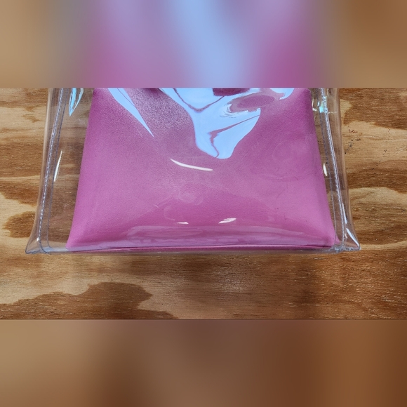 STAUD Pink Leather and PVC Shirley Bag - Picture 10 of 16